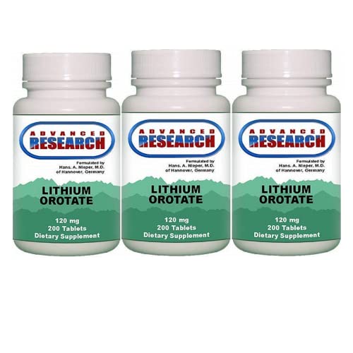 NCI Advanced Research Lithium Orotate 5 mg Tablets