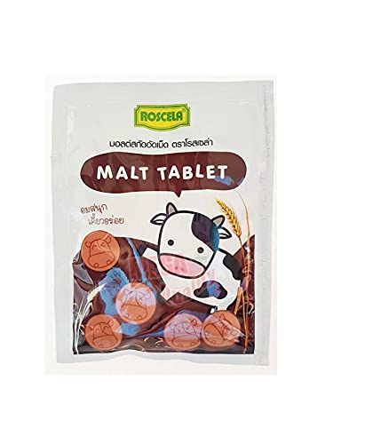 Roscela Compressed Malt Tablet Candy - 12 Pack