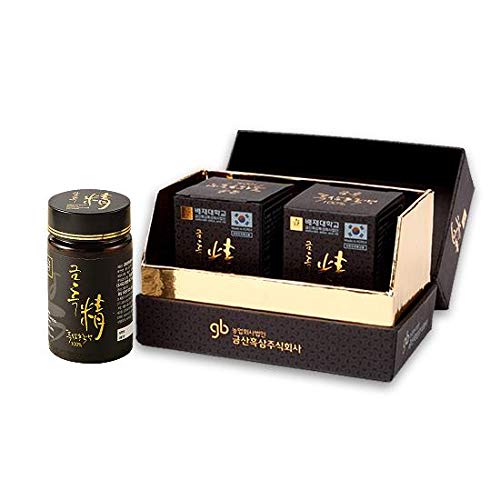 GeumHeuk Korean Black Ginseng Extract 100g - 2 x 50g Jars