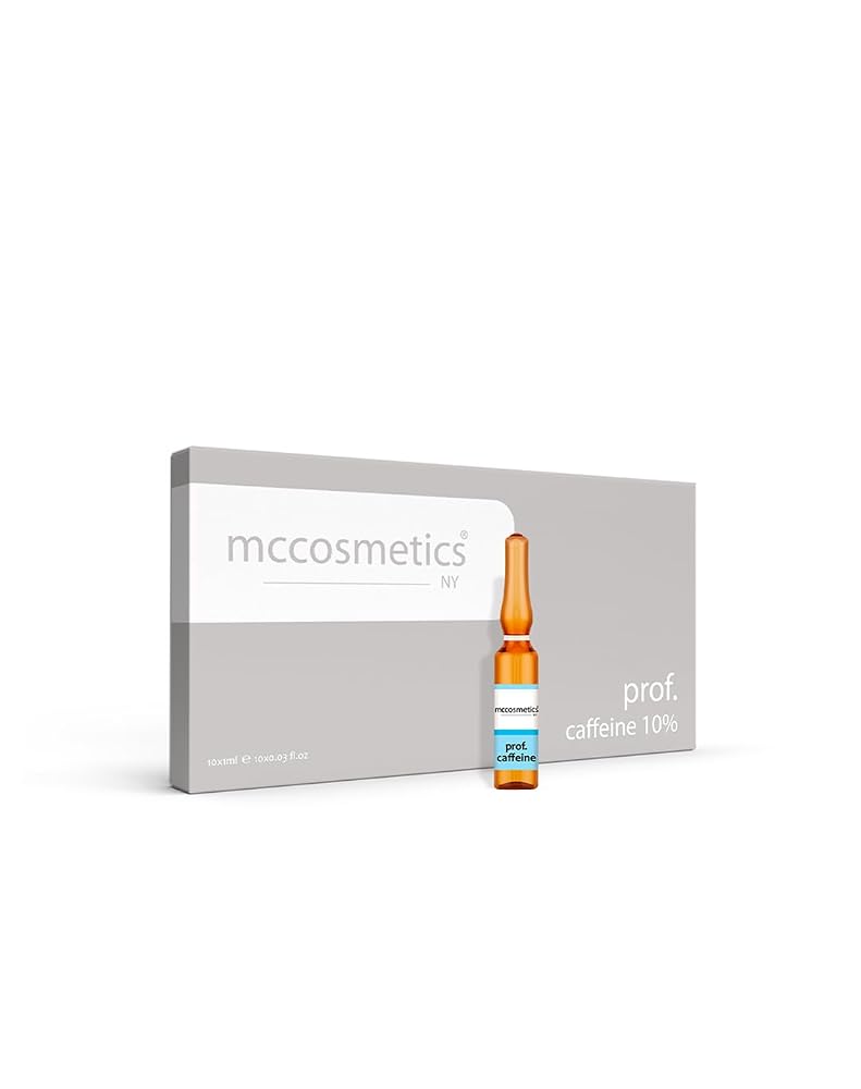 MCCosmetics NY Prof. Caffeine 10% Lipolytic Ampoules - 10 x 1 ml