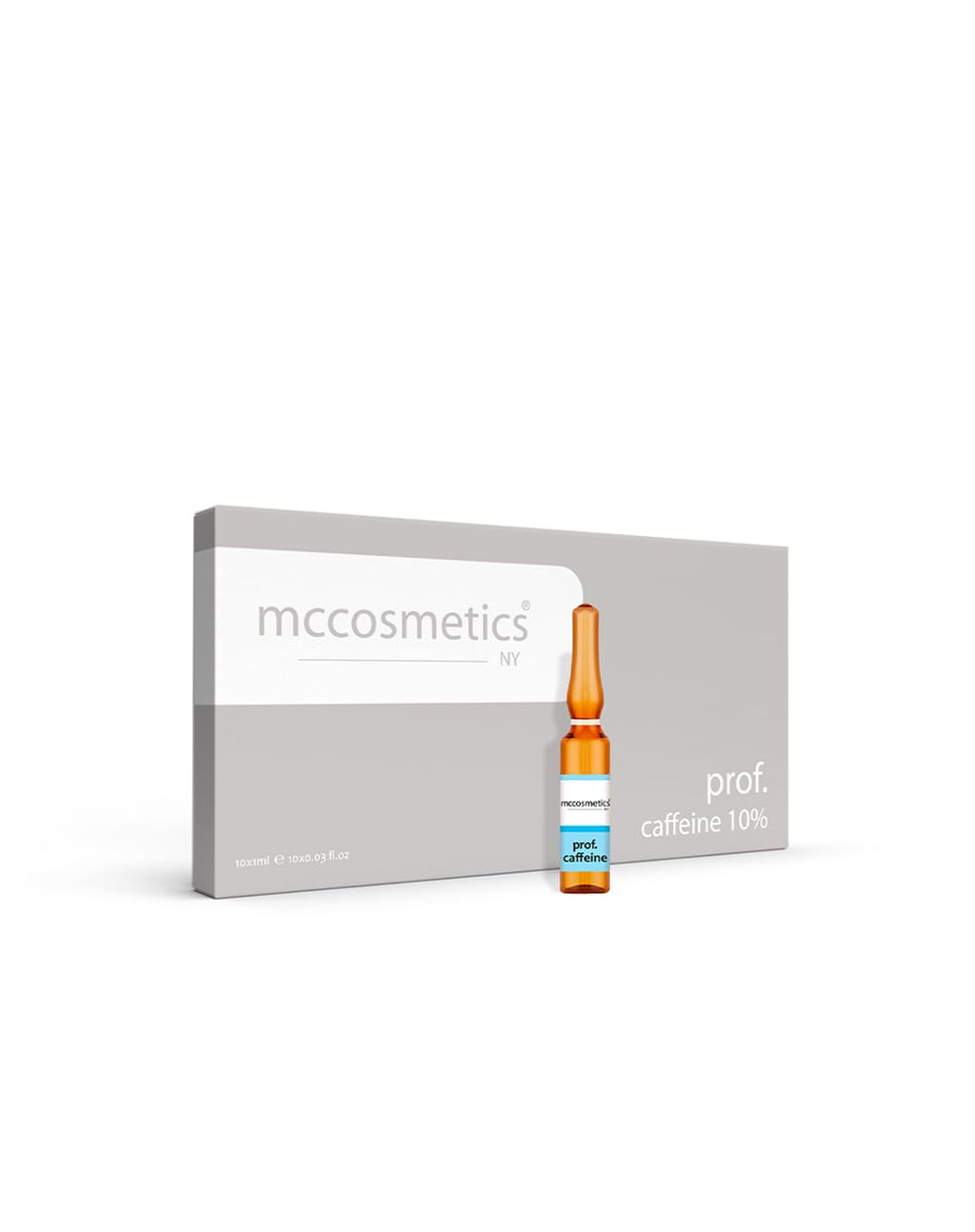 MCCosmetics NY Prof. Caffeine 10% Lipolytic Ampoules - 10 x 1 ml