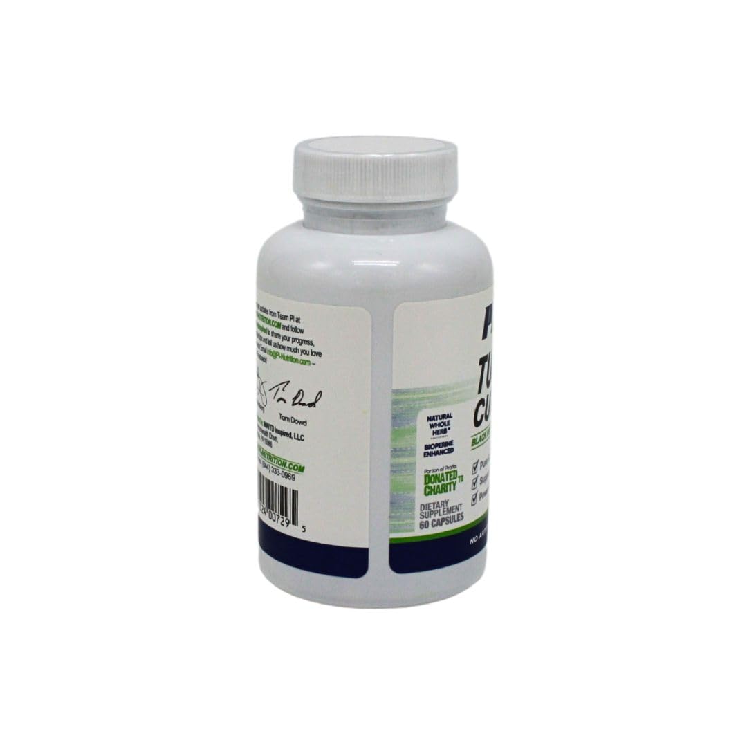 Performance Inspired Nutrition Turmeric Curcumin Capsules for Joint Support - image 4