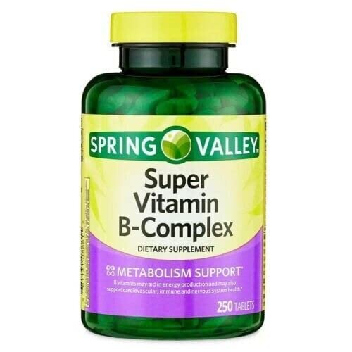 ikj Super Vitamin B-Complex Tablets - 250 Count