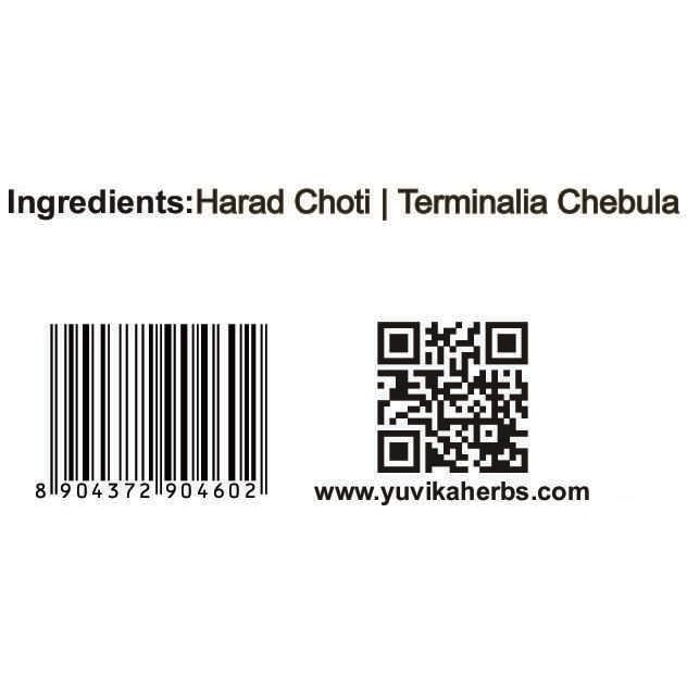 Yuvika Harad Choti Black Himej Terminalia Chebula - 100 Grams - image 4