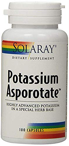 Solaray Potassium 99mg Asporotate - 300 Capsules