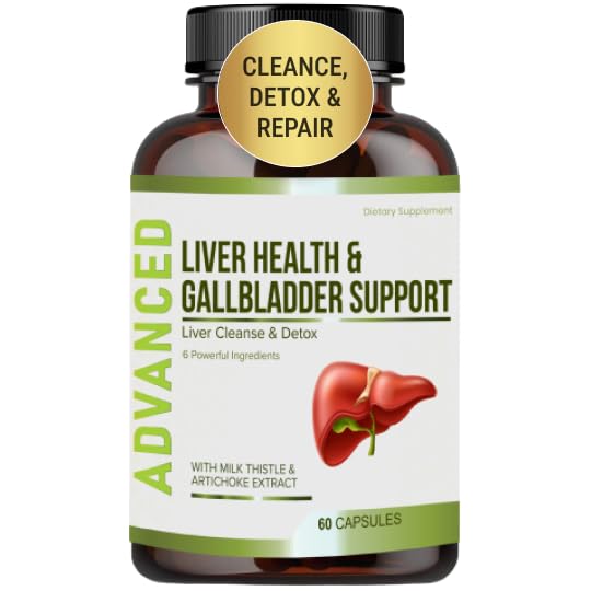NutraPro Liver Health Formula with Milk Thistle & Artichoke - 60 Capsules