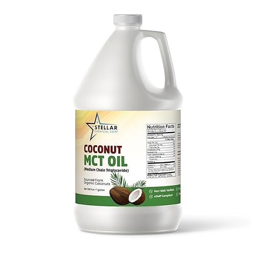 Stellar Chemical Corp MCT Oil Brain and Body Fuel - 128 Fl Oz