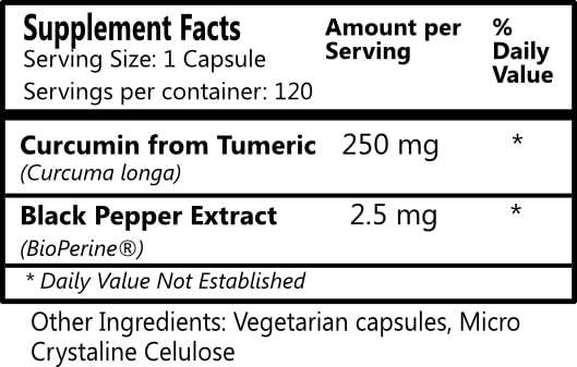 Daily Manufacturing Curcumin Turmeric & Black Pepper Extract - image 3