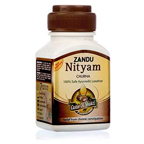 Zandu Nityam Churna Herbal Ayurvedic Laxative - 100 Grams