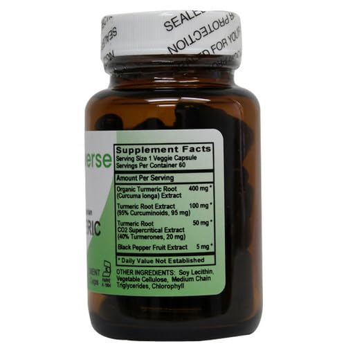 Naturverse Turmeric Liquid Capsules - 60 Vegetarian Capsules - image 2