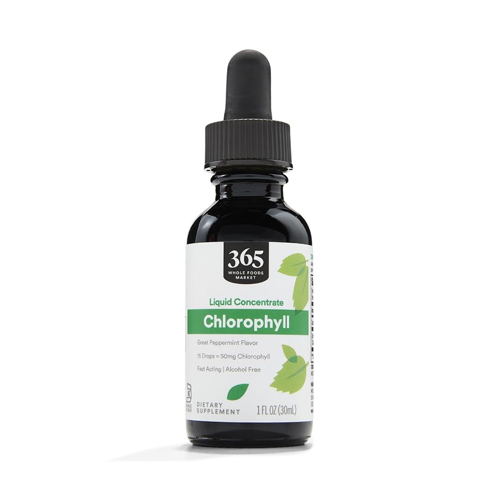 365 by Whole Foods Market Chlorophyll Liquid Concentrate Peppermint - 1 Fl Oz