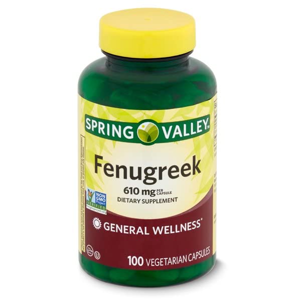 Spring Valley Fenugreek 610 mg Dietary Supplement - image 2