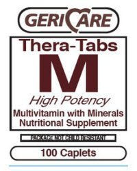 Geri-Care Pharmaceuticals Thera-Tabs M Multivitamin Multimineral Tablets