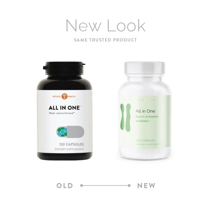 Holistic Health All in One Multivitamin & Mineral - 120 Capsules - image 2