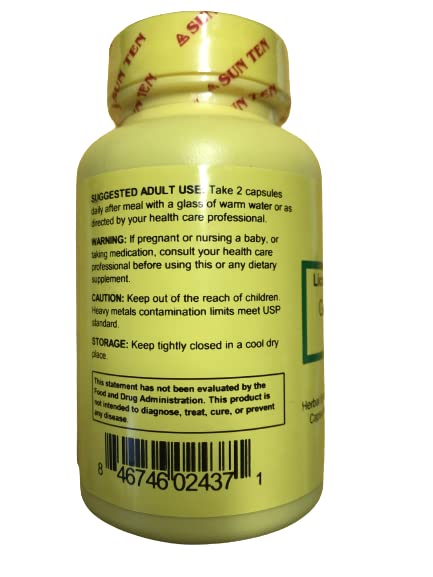 Sun Ten Licorice & Jujube Combination Capsules - 100 Count - image 3