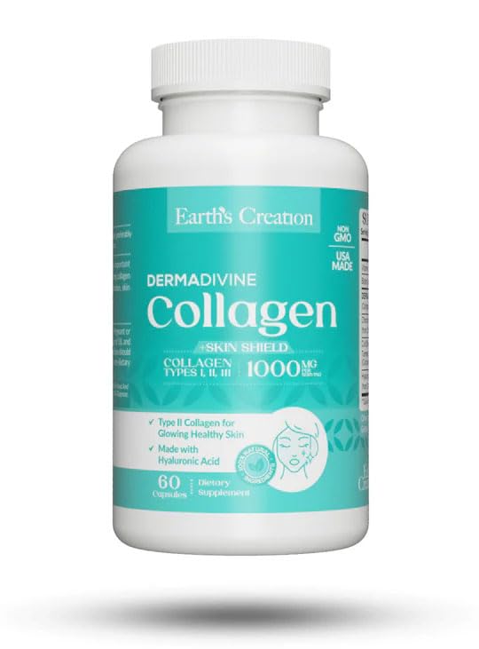 Earth's Creation Dermadivine Collagen with Curcumin - 60 Capsules