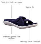 Spenco Brianna Peacoat Women's Slide - Size 9 - image 8