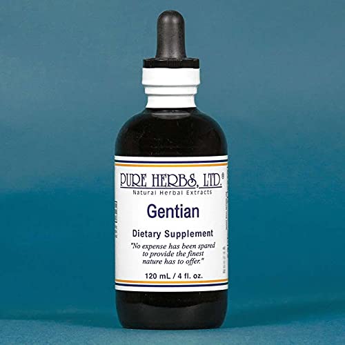 Pure Plant Homes Gentian Herbal Supplement - 4 Fl Oz