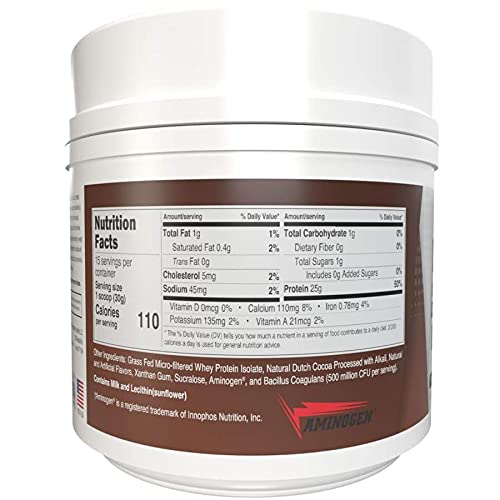 BariatricPal Clean Whey Protein (25g) with Probiotics & Aminogen