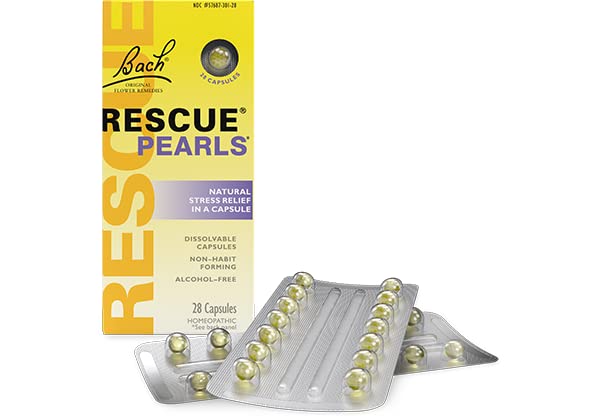 Bach Rescue Pearls Natural Stress Relief - 28 Capsules - image 4