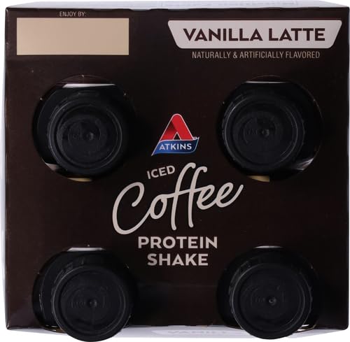 Atkins Iced Coffee Vanilla Latte Protein Shake - 4 Pack - image 14
