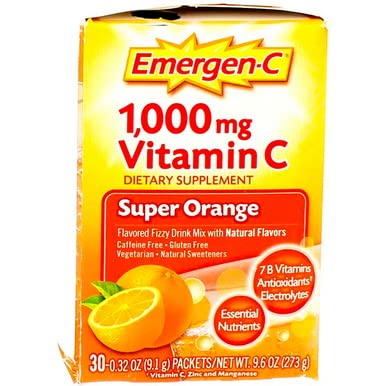 Emergen-C Vitamin C 1000 mg Super Orange - 30 Packets - image 8