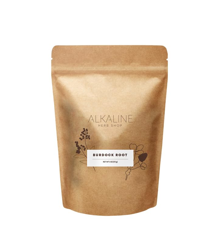 Alkaline Herb Burdock Root Tea Cut and Sifted - 4 oz