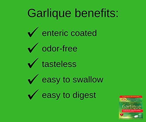 Garlique Garlic Caplets for Cardiovascular Health - image 2