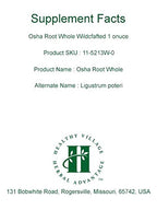 Herbal Advantage Osha Root Whole Wildcrafted - 1 Ounce - image 2