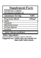 GENERIC Prebiotic Gut Health Complex Digestive Support - 60 Capsules - image 3