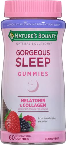 Nature's Bounty Optimal Solutions Gorgeous Sleep Melatonin 5mg - 60 Gummies - image 3