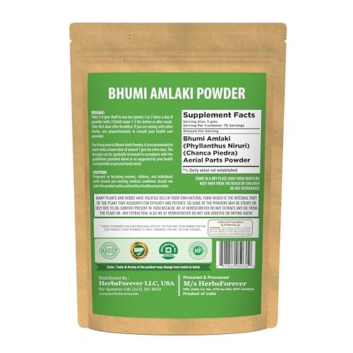 Herbsforever Bhumi Amalaki Powder Ayurvedic Herb - 454g - image 2