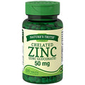 Nature's Truth Chelated Zinc 50 mg Tablets - 200 Count