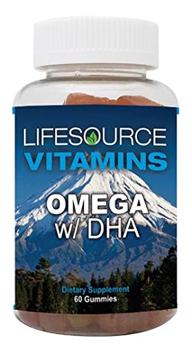 LifeSource Vitamins Omega 3-6-9 with DHA - 60 Gummies - image 3