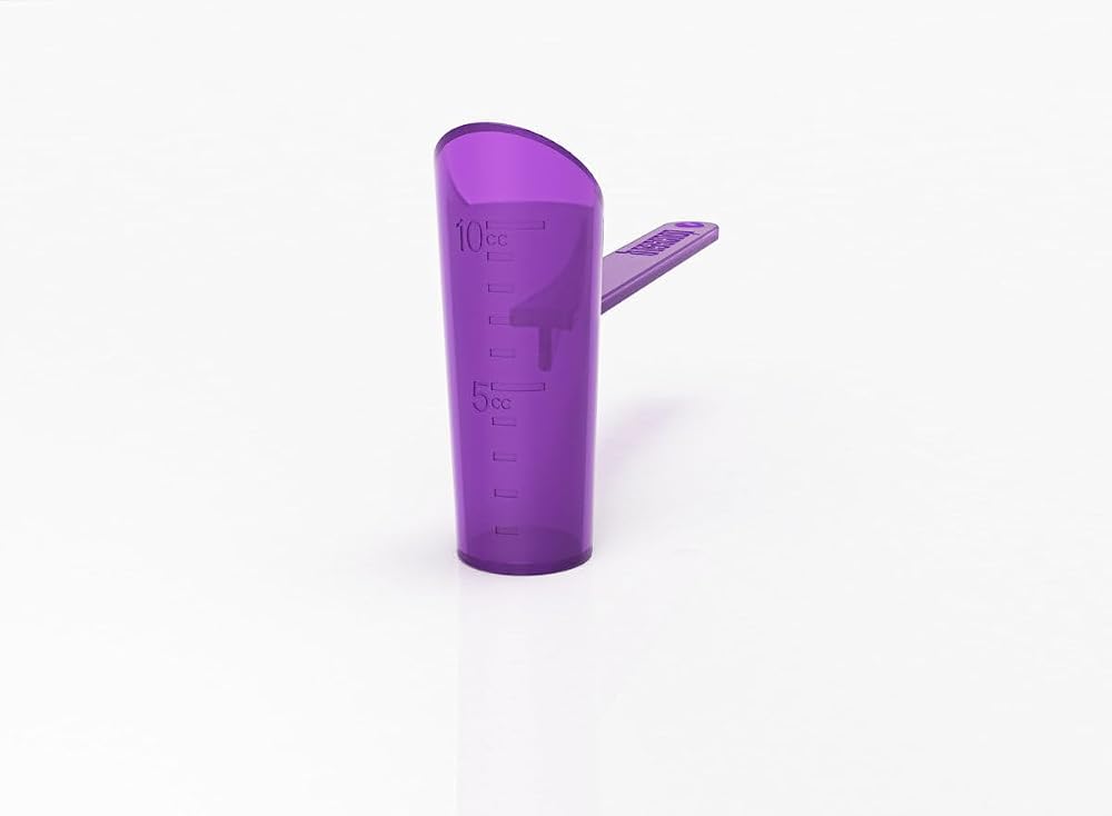 Bosscoop No Spill Water Bottle Scoop for Supplements - Purple - image 3