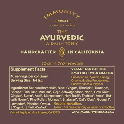 Immunity Herbals The Ayurvedic Daily Tonic - 1.76 oz - image 3