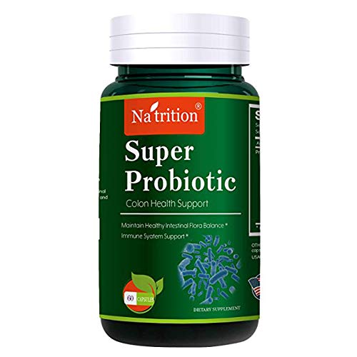 Na'trition Super Probiotic Intestinal and Colon Blend 10 Billion CFU