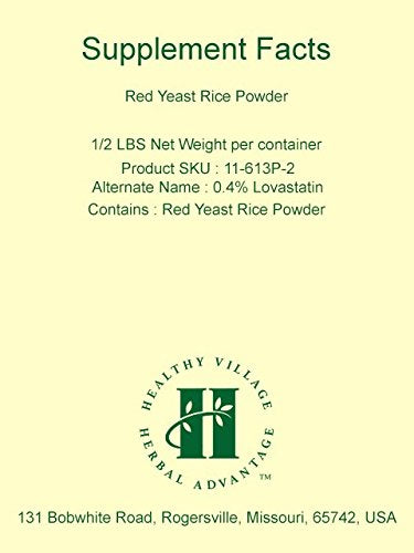 Herbal Advantage Red Yeast Rice Powder - 8 Ounce - image 4