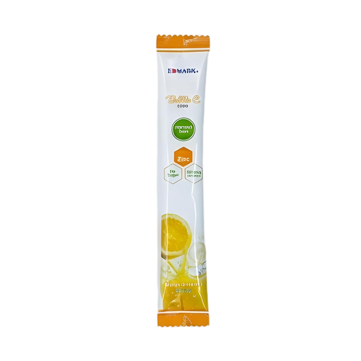 EDMARK Bubble C Instant Orange Drink Vitamin C & Calcium - 50 Sachets - image 2