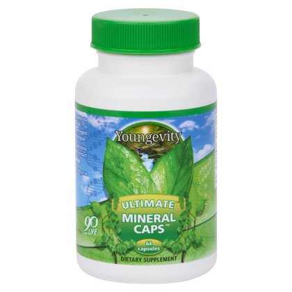 Youngevity Ultimate Mineral Caps 70+ Trace Minerals - 128 Capsules