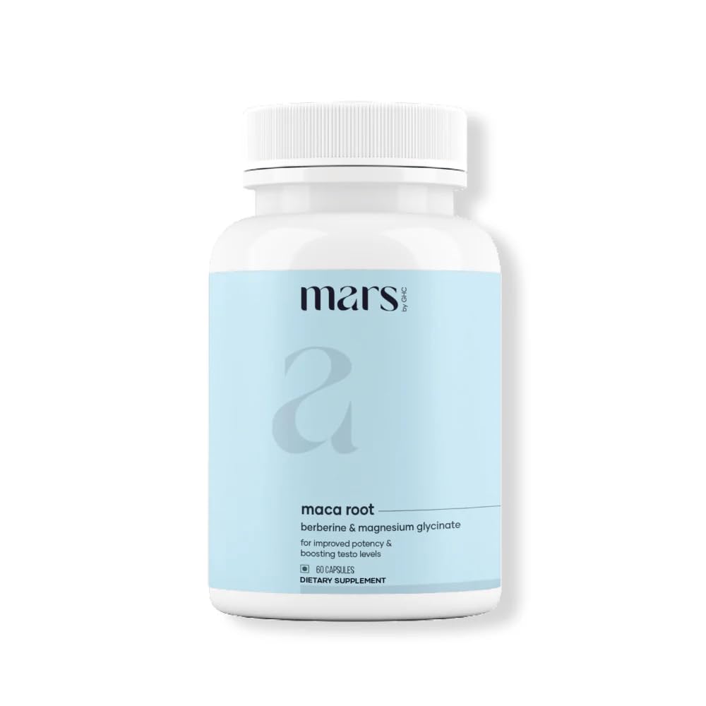 mars by GHC Maca Root Capsules with Ginseng & Magnesium - 60 Capsules - image 2
