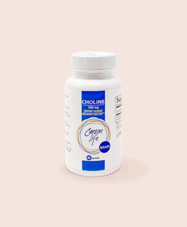 Carson Life Choline 500 mg Capsules