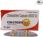 Generic Cholecalciferol Vitamin D3 60000 IU - 40 Capsules - image 3