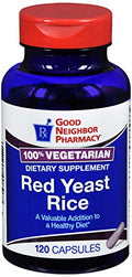 Good Neighbor Pharmacy Red Yeast Rice 600 mg - 120 Capsules