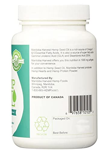 Manitoba Harvest Hemp Foods Hemp Oil Soft Gels - image 3
