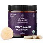 TRIBE ORGANICS Lion's Mane Supplement Capsules - 120 Count