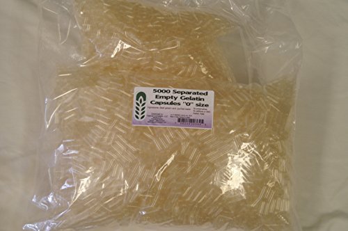 Capsule Connection Size 0 Empty Gelatin Capsules - 5000 Count - image 3