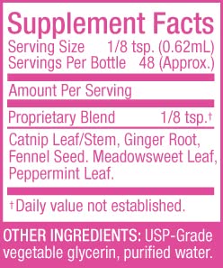 Cedar Bear Queasy Ease for Kids Liquid Herbal Supplement - 1 Fl Oz - image 2