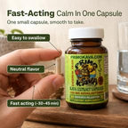 PRIMO KAVA Kava Capsules 100mg Calm & Relaxation - 30 Count - image 2