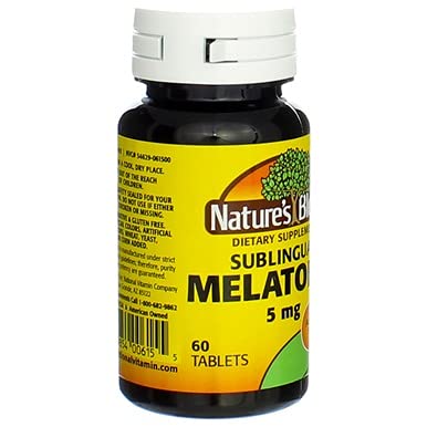 Nature's Blend Melatonin 5 mg - 180 Tablets - image 7